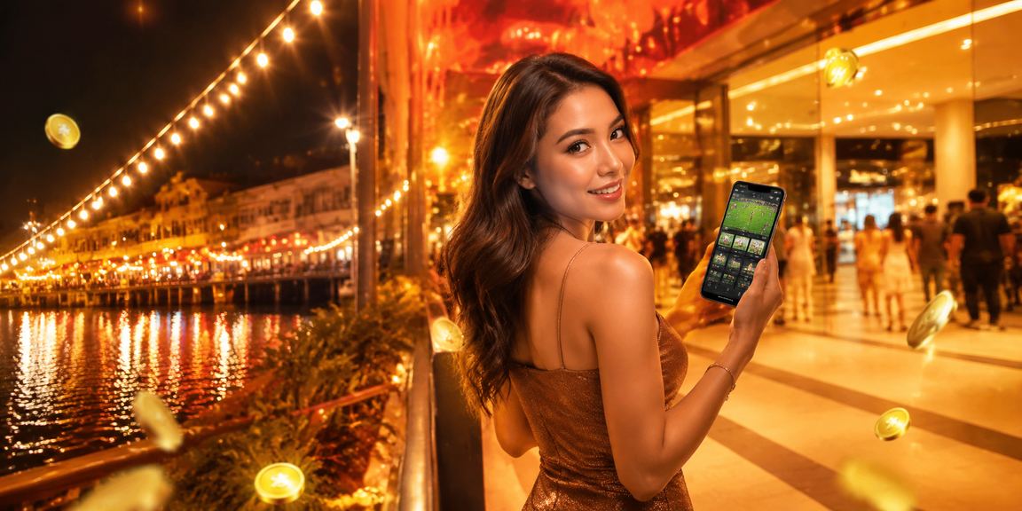 Pertaruhan sukan maya dalam talian gaya Malaysia di Ipoh melalui telefon pintar
