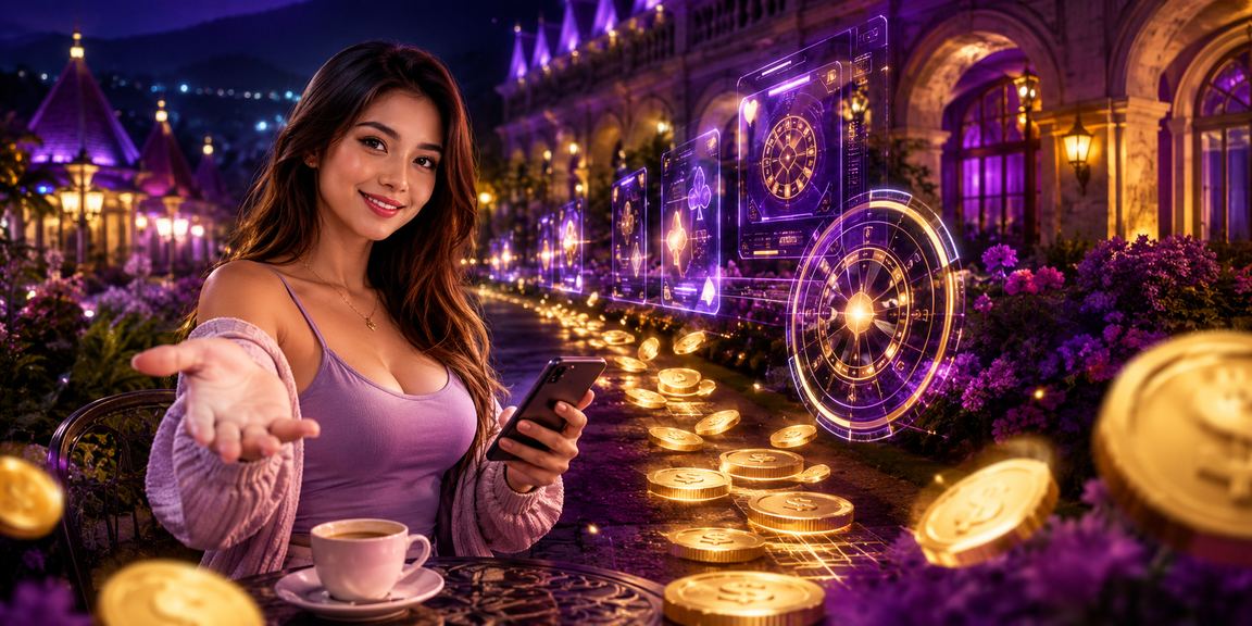Pengguna Malaysia memainkan permainan kasino melalui telefon mudah alih