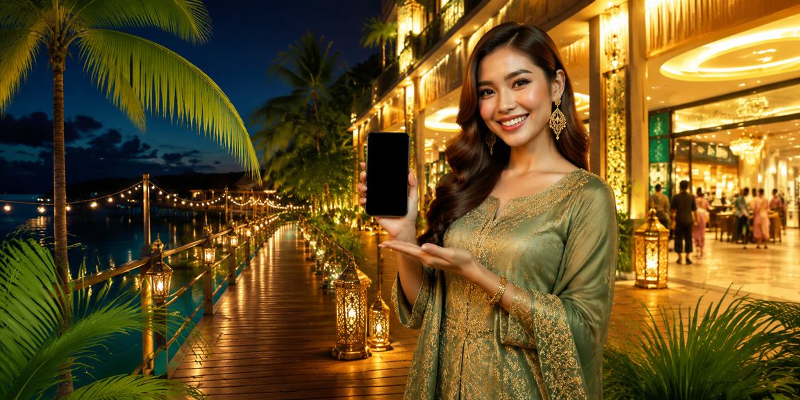 Aplikasi pertaruhan badminton Hari Raya di Sabah melalui telefon pintar